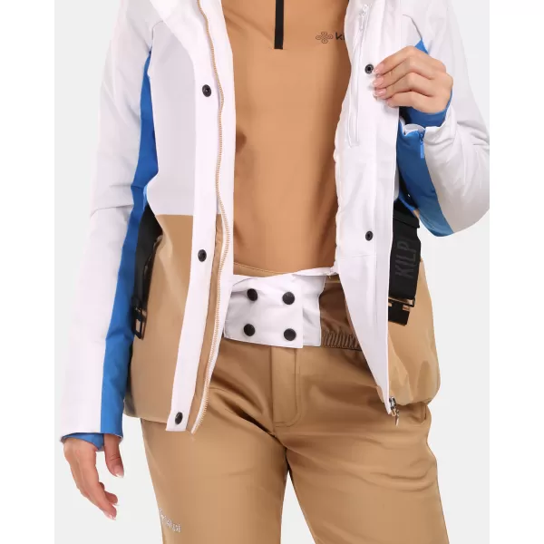  Damen-Skijacke KILPI CARRIE-W ZL0108KI WEIß 