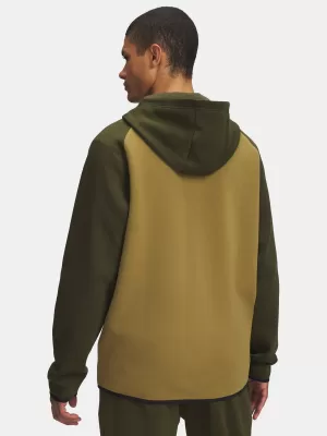 Herren-Sweatshirt UNDER ARMOUR UA UNSTOPPABLE FLC FZ HD EU GRÜN