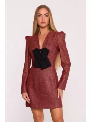 Kleid MOE M869 KASTANIENBRAUN