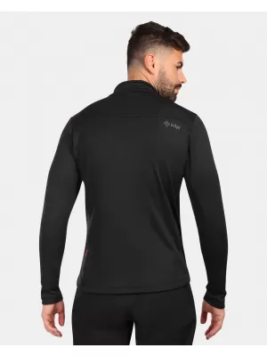 Fleece-Sweatshirt für Herren KILPI ERIN-M ZM0206KI SCHWARZ