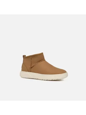 Stiefeletten für Mädchen GEOX THELEVEN HELLBRAUN