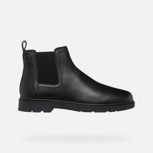  Herren-Stiefeletten GEOX SPHERICA EC1 SCHWARZ 