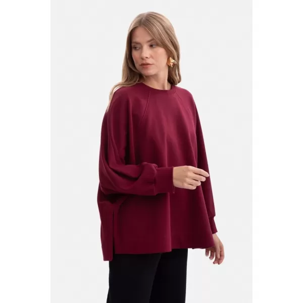  Damen-Sweatshirt BEWEAR B306 BURGUND 