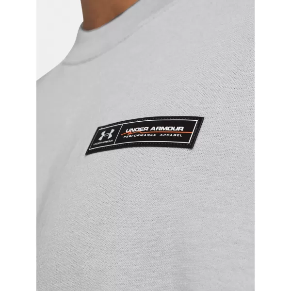  Herren-T-Shirt UNDER ARMOUR UA HW ARMOUR LABEL SS 1382831-011 GRAU 