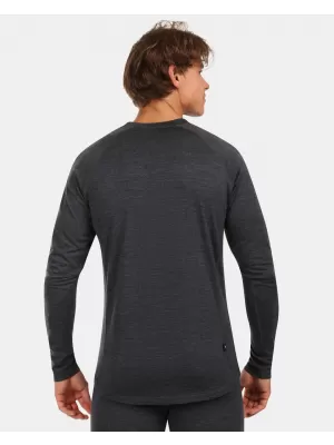 Herren-Thermoshirt KILPI MAVORA TOP-M ZM0502KI SCHWARZ