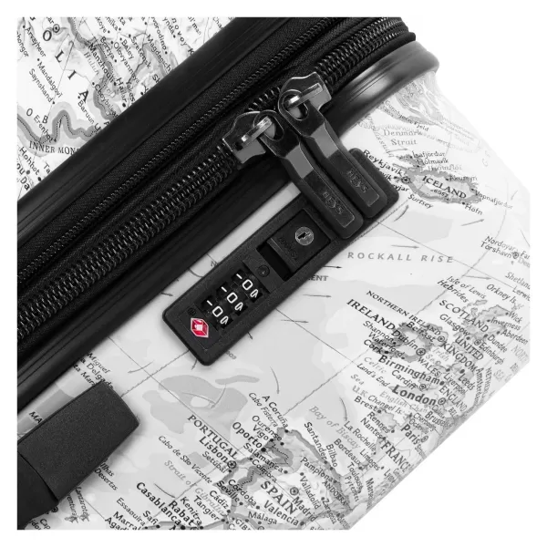  Koffer HEYS JOURNEY 3G S SCHWARZ/WEIß-KARTE 