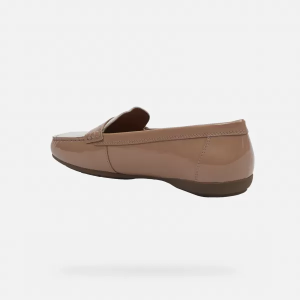  Damenmokassins GEOX ANNYTAH MOC G000632 HELLBRAUN 