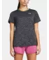 Damen-T-Shirt UNDER ARMOUR TECH SSC- TWIST 1384230-001 SCHWARZ