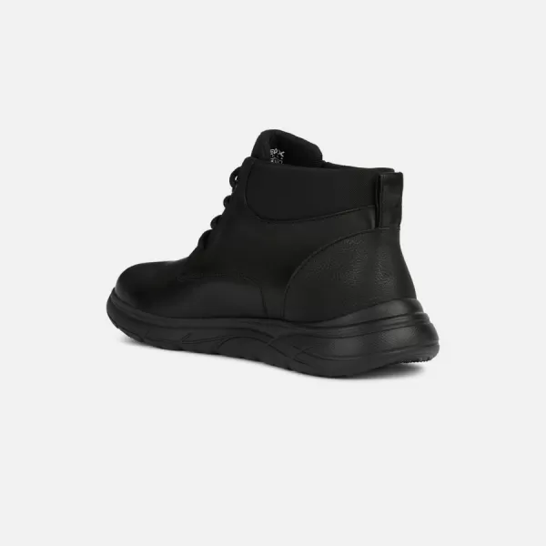  Herren-Stiefeletten GEOX PORTELLO SCHWARZ 