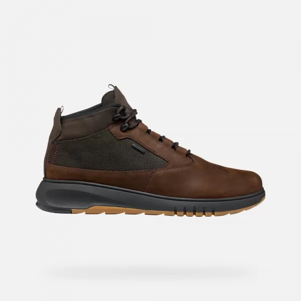  Herrenschuhe GEOX AERANTIS 4X4 ABX G011149 DUNKELBRAUN 