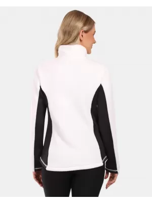 Fleece-Sweatshirt für Damen KILPI SKATHI-W ZL0206KI WEIß
