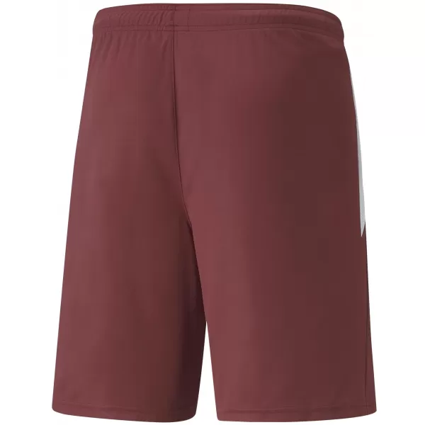  Shorts PUMA TEAMLIGA SHORTS 704924_09 CORDOVAN/ CORDOVAN/PUMA WEIß 