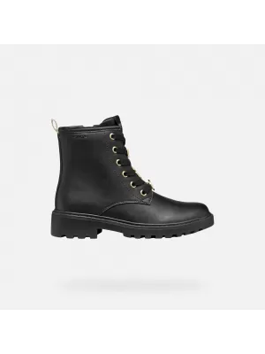 Stiefeletten für Mädchen GEOX CASEY HARRY POTTER J5620B000BCC9999 SCHWARZ