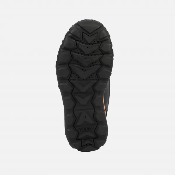  Winterstiefel für Jungen GEOX TREKKYUP B ABX J46MBE0MEMSC0036 SCHWARZ 