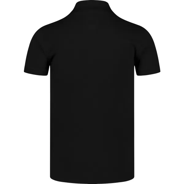 Herren t -Shirt mit einem Kragen NORDBLANC ETERNITY NBSMT8166 SCHWARZ 