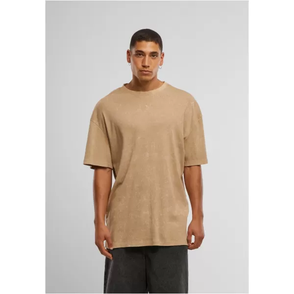  Herren-T-Shirt URBAN CLASSICS TB7346 UNION BEIGE 