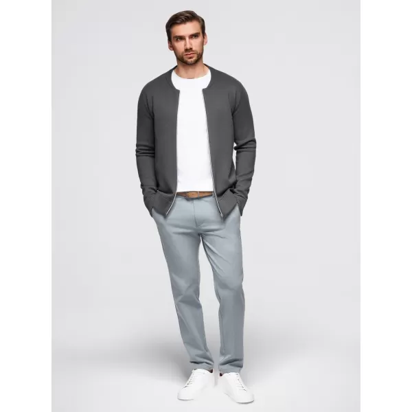  Herrenpullover OMBRE OM-SWZS-0146 GRAPHIT 
