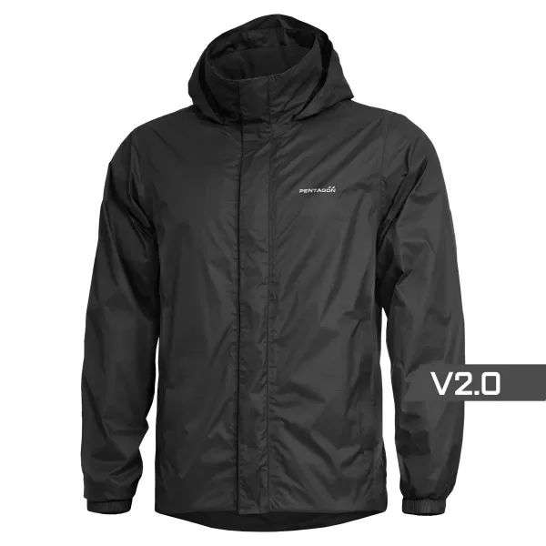  Jacke PENTAGON ATLANTIC V2.0 RAIN JACKET K07022 SCHWARZ 
