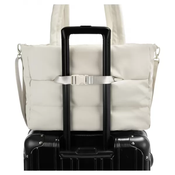  Tasche HEYS PUFFER TOTE BAG CREMEFARBEN 