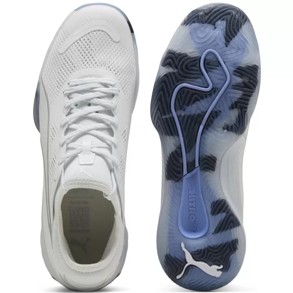  Herrenschuhe PUMA ELIMINATE NITRO SQD 4 10843802 PUMA WEIß/PUMA SILBER 