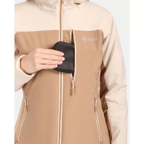  Damen-Skijacke KILPI FLIP-W ZL0110KI BEIGE 