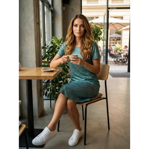  Erweitertes Premium-T-Shirt für Damen ALTISPORT VOJ/ALW084SAT02 GRÜN 