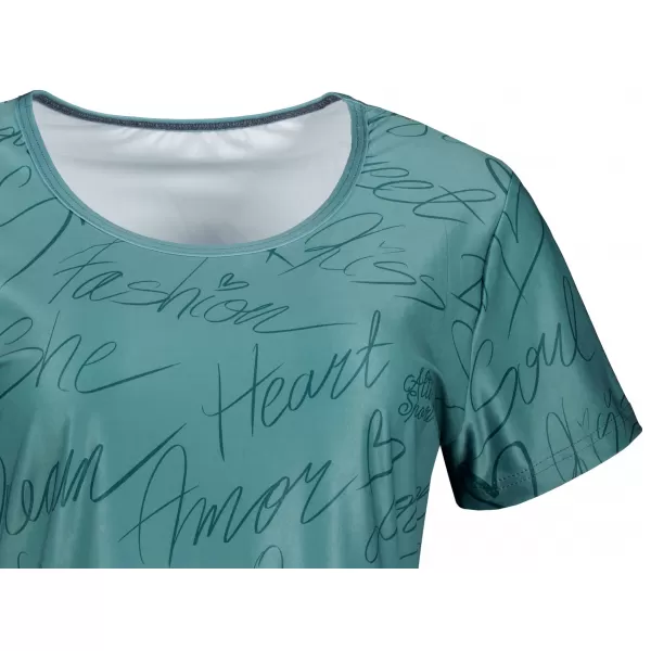  Erweitertes Premium-T-Shirt für Damen ALTISPORT VOJ/ALW084SAT02 GRÜN 
