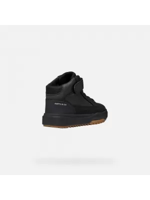 Stiefeletten für Jungen GEOX BUNSHEE B ABX SCHWARZ