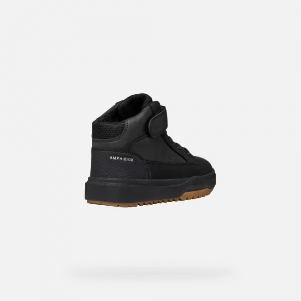  Stiefeletten für Jungen GEOX BUNSHEE B ABX SCHWARZ 