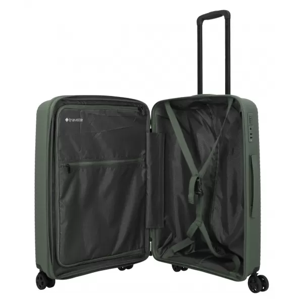  Koffer TRAVELITE Air Stripe M GRÜN 