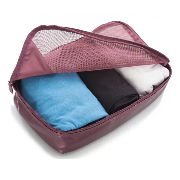  Koffer HEYS Metallic Packing Cube 5pc BURGUND 