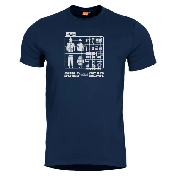  T-Shirt PENTAGON AGERON BUILD YOUR GEAR K09012 MITTERNACHTSBLAU 