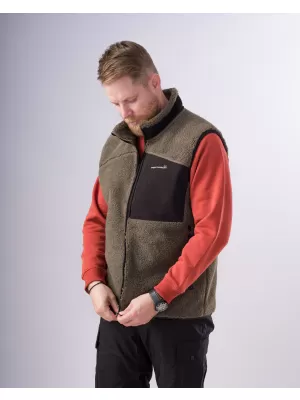 Herrenweste PENTAGON SUMMIT SHERPA FLEECE VEST K04016 BRAUNGRAU