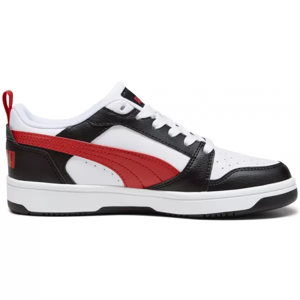  Babyschuhe PUMA REBOUND V6 LO JR 39383304 PUMA WEIß/ROT/SCHWARZ 