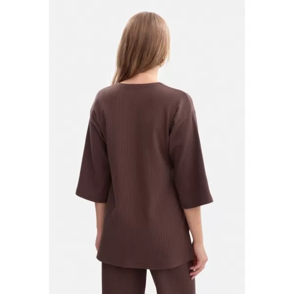 Damenbluse BEWEAR B301 BRAUN 