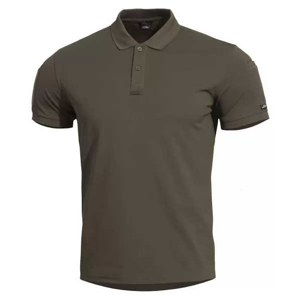  Herren-T-Shirt mit Kragen PENTAGON PATROL POLO SHIRT D09101 06E D09101 BRAUNGRAU 