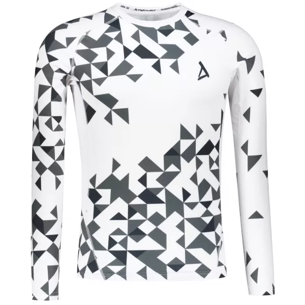  Hochwertiges funktionelles Kompressionsshirt für Herren ALTISPORT VOJ/ALM108TR03 WEIß 