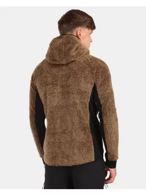 Fleece-Sweatshirt für Herren KILPI NORKA-M ZM0204KI BRAUN