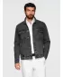 Jacke OMBRE OM-JADJ-0219 SCHWARZ
