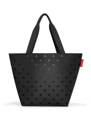 Tasche REISENTHEL SHOPPER M GLÄNZENDE PUNKTE SCHWARZ
