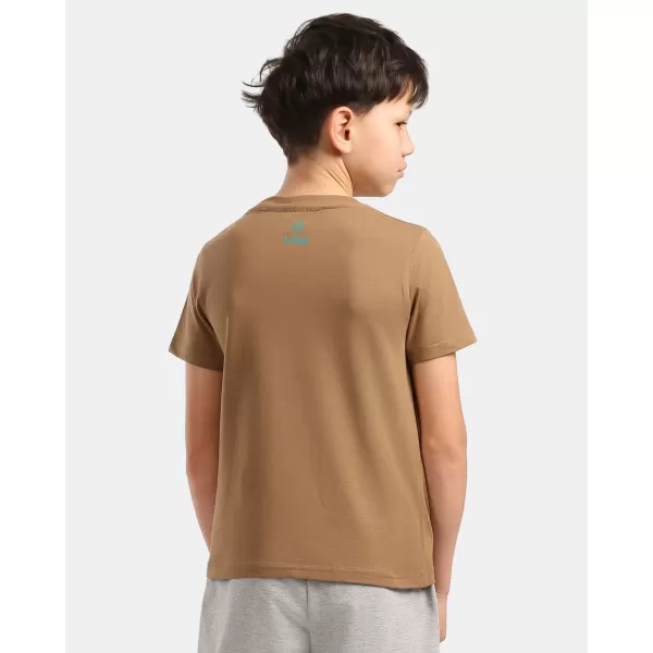  T-Shirt für Jungen KILPI ALBION-JB ZJ0302KI BRAUN 
