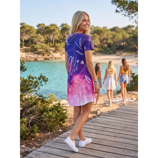  Erweitertes Premium-T-Shirt für Damen ALTISPORT VOJ/ALW083SAT02 LILA 