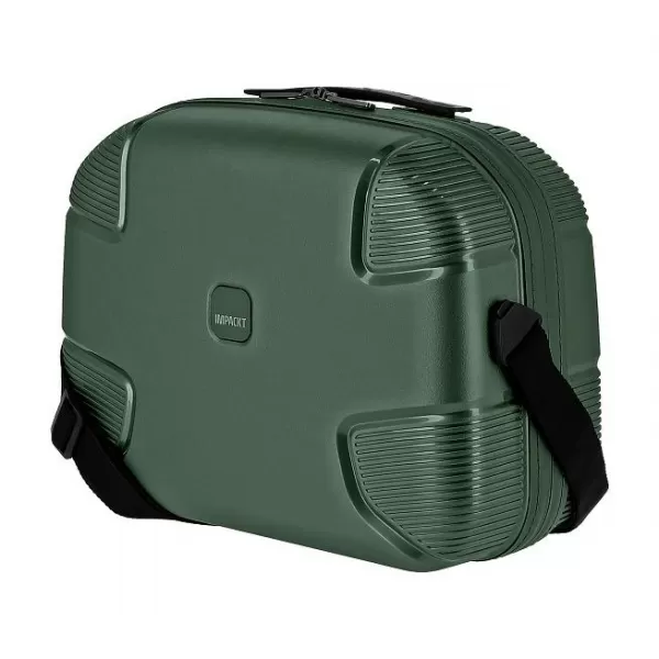  Koffer IMPACKT IP1 BEAUTY CASE TIEFSEEGRÜN 