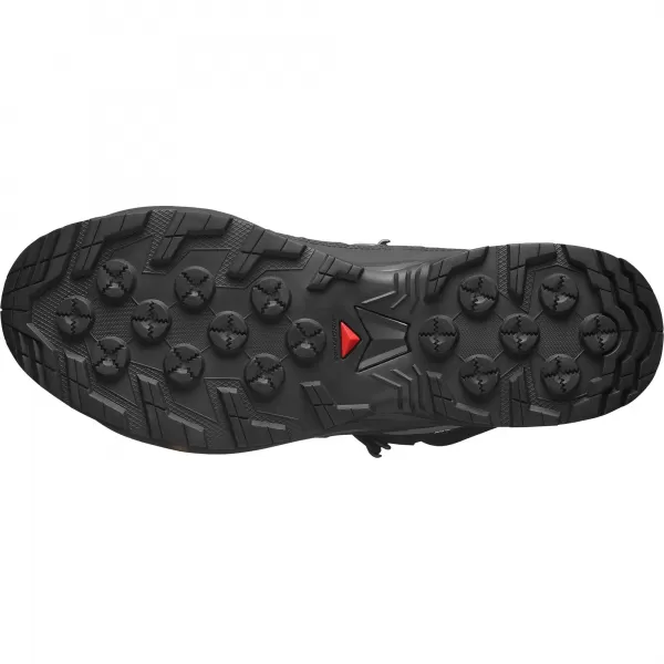  Herrenschuhe SALOMON X-ADVENTURE COLDRUSH WATERPROOF ASPHALT/SCHWARZ/LEGIERUNG 