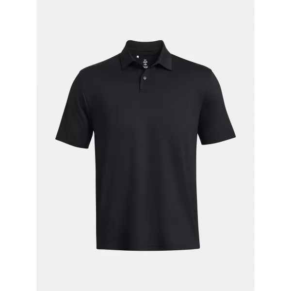  Herren-T-Shirt UNDER ARMOUR UA T2G POLO LB 1383255-001 SCHWARZ 