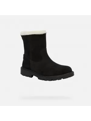 Winterstiefel für Mädchen GEOX SHAYLAX WPF J46EYA00022C9999 SCHWARZ