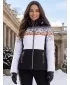 Winterjacke für Damen KIXMI VANIKA SCHWARZ/WEIß