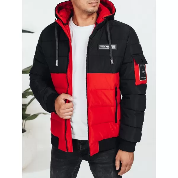  Jacke DSTREET TX5052 SCHWARZ/ROT 