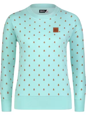Damen Sweatshirt NORDBLANC SEMPITERNAL NBSLS8225 GRÜN
