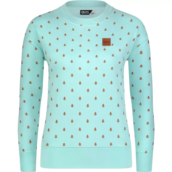  Damen Sweatshirt NORDBLANC SEMPITERNAL NBSLS8225 GRÜN 